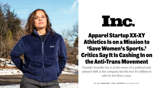 Inc Magazine Did a Feature on XX-XY Athletics