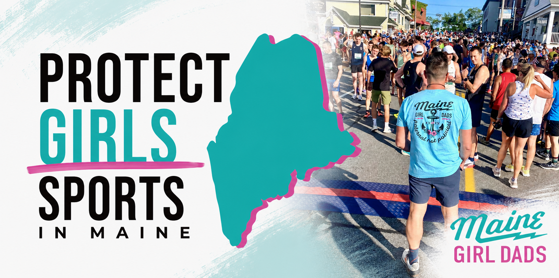 Donate a Girl Dad Tee: Support the 8,000 Maine Fathers Fighting for Girls