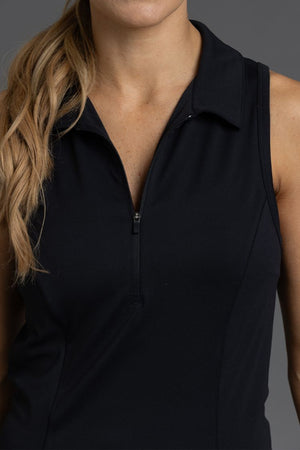 True Swing Collar Dress