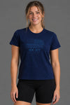 Tonal Flag Semi-Cropped Tee (XX)