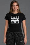 Save Women's Sports Advisory Semi-Cropped Tee (XX)