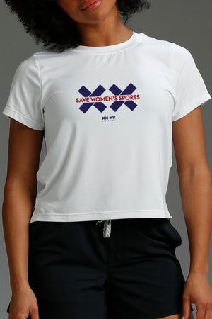 SWS Honest Crop Tee with Logo (XX)