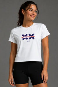SWS Honest Crop Tee with Logo (XX)