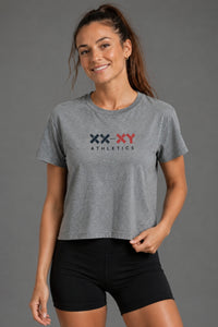 Simple Semi-Cropped Logo Tee (XX)