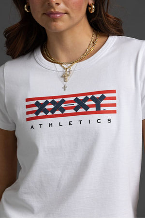 Patriotic Horizontal Logo Tee (XX)