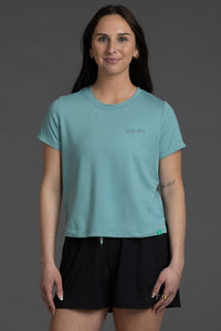 Honest Crop Tee with Logo (XX)