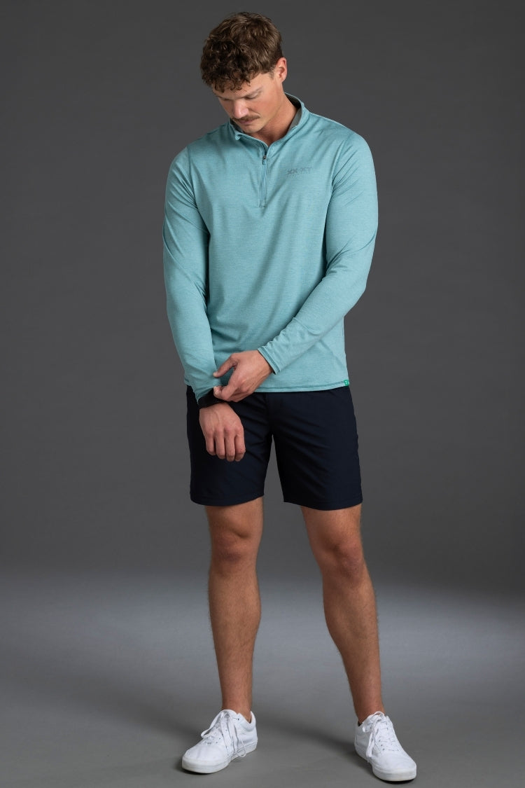 Men's Intrepid Quarter Zip: Lightweight, Hardworking | XX-XY Athletics
