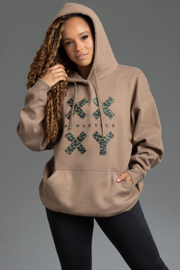 MAHF XX パーカー（XX HOODIE) Women's Fearless Fleece Logo Boyfriend Hoodie | XX-XY Athletics