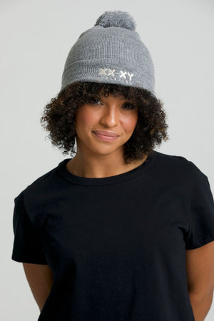 Beanie with a Pom