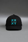 Logo Trucker Cap on Black