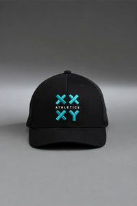 Logo Trucker Cap on Black
