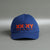 Royal Blue with Orange