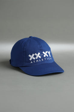 Royal Blue with White