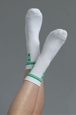Candid Crew Half Calf Socks (XX)