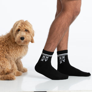 Candid Crew Half Calf Socks (XY)