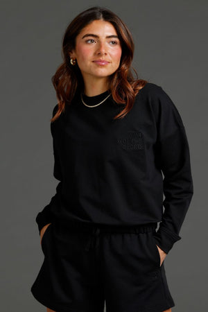 Carefree Cropped Crew Neck