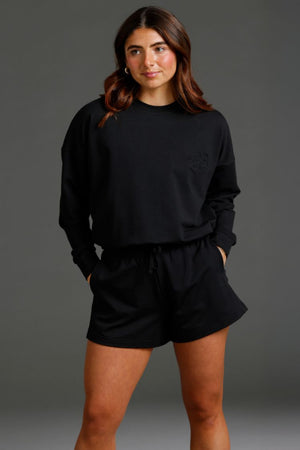 Carefree Cropped Crew Neck