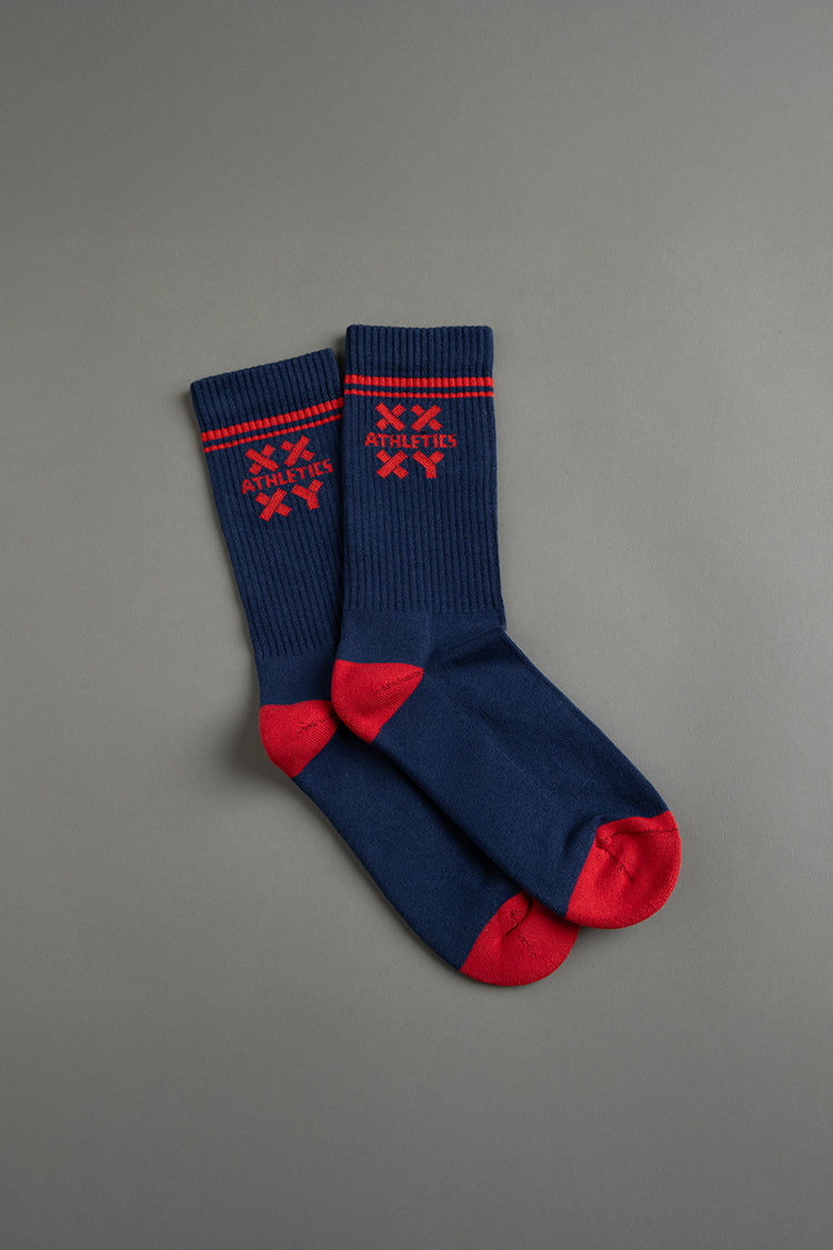 blue aster/red