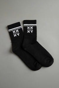Candid Crew Half Calf Socks (XY)
