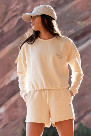 Carefree Cropped Crew Neck