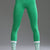Green leggings worn by women on a gray background || Kelly Green