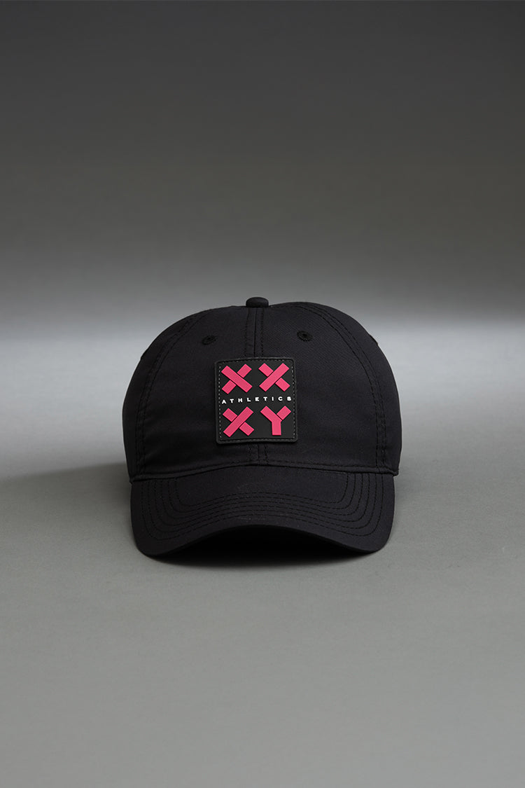 Performance Cap with Pink Logo Patch