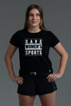 Save Women's Sports Advisory Semi-Cropped Tee (XX)