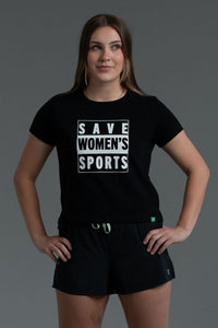 Save Women's Sports Advisory Semi-Cropped Tee (XX)