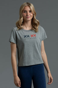 Simple Semi-Cropped Logo Tee (XX)