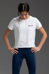 Simple Semi-Cropped Logo Tee (XX)