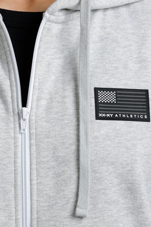 Flag Full Zip Hoodie (XY)