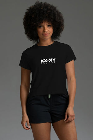 Honest Crop Tee with Logo (XX)