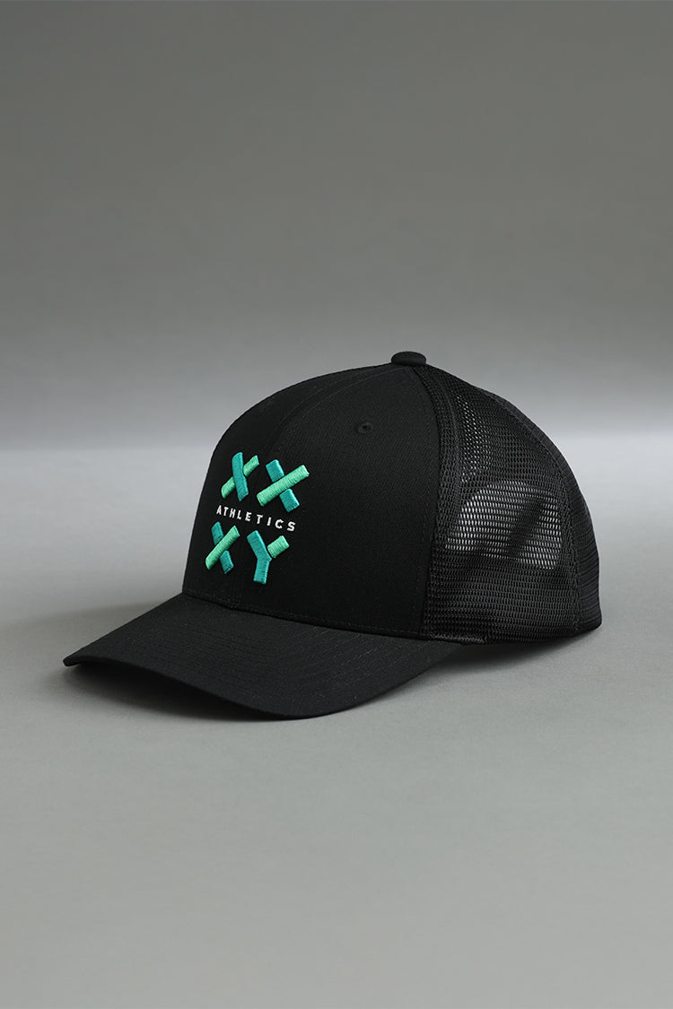 black with color logo