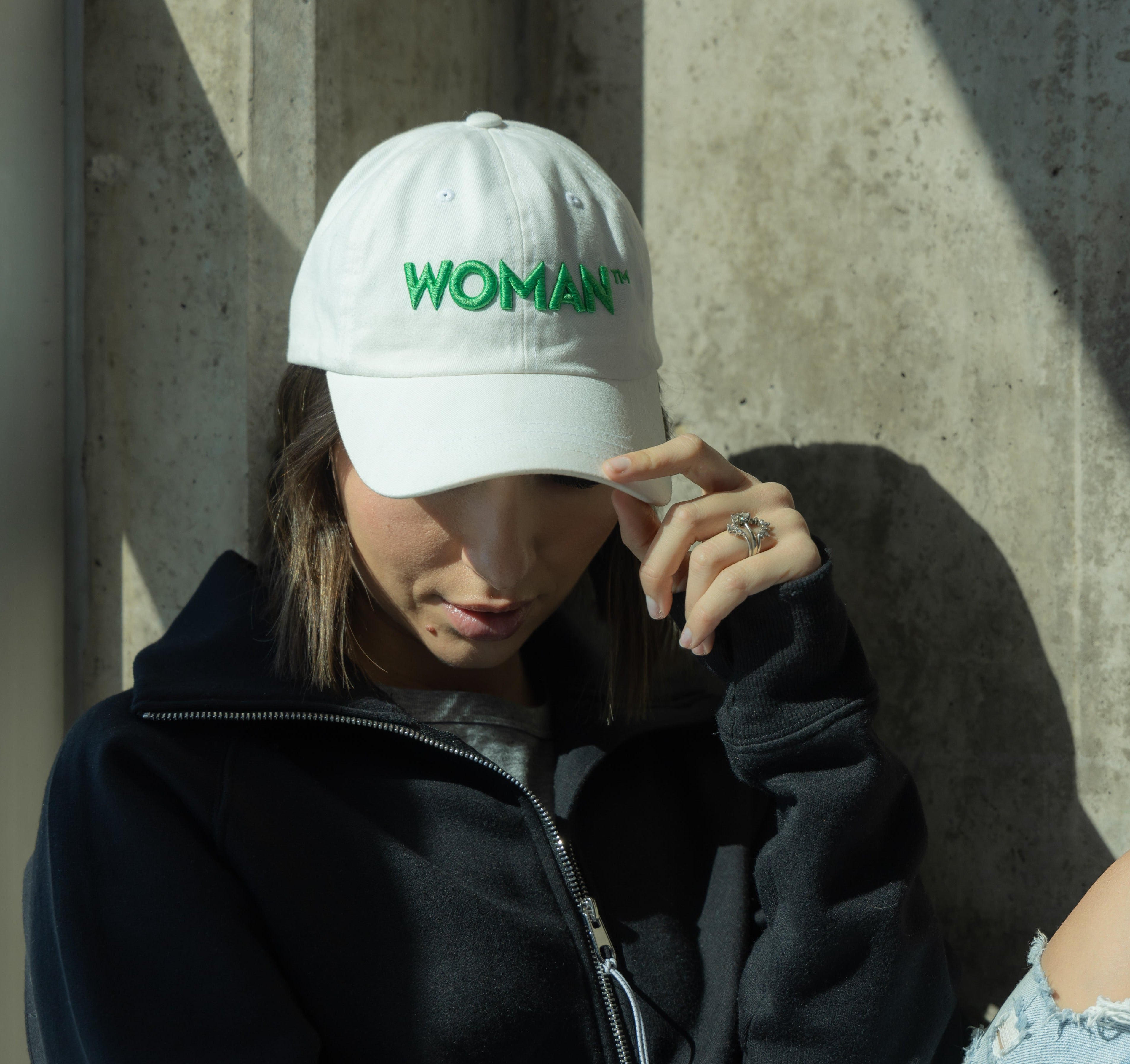 Woman™ Cap on White
