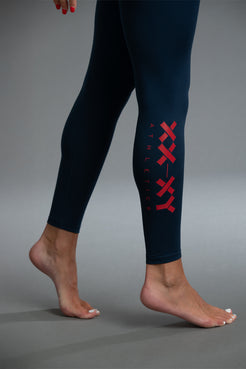 Navy with Red Logo