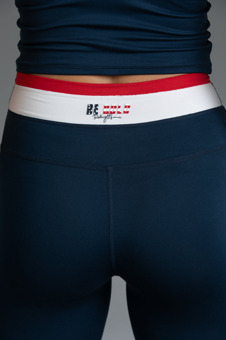 Navy with Red Logo