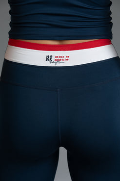 Navy with Red Logo