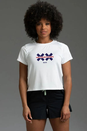 SWS Honest Crop Tee with Logo (XX)