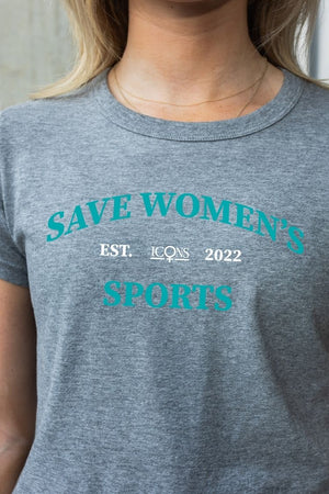 Save Women's Sports x Icons Classic Fit Tee (XX)