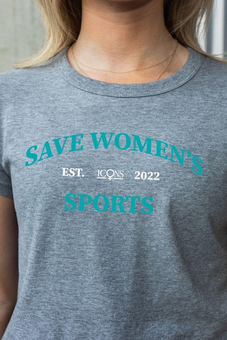 Women's Save Women's Sports x Icons Tee | XX-XY Athletics