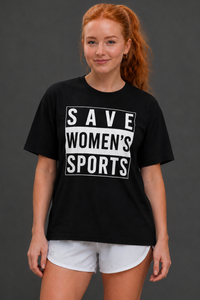Save Women's Sports Advisory Boyfriend Tee (XY)