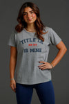 Title IX is Mine Varsity Classic Fit Tee (XX)