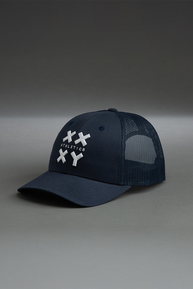 navy with white logo