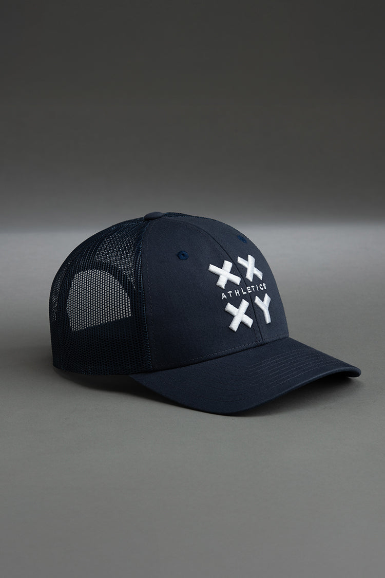 navy with white logo