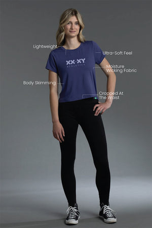 Honest Crop Tee with Logo (XX)