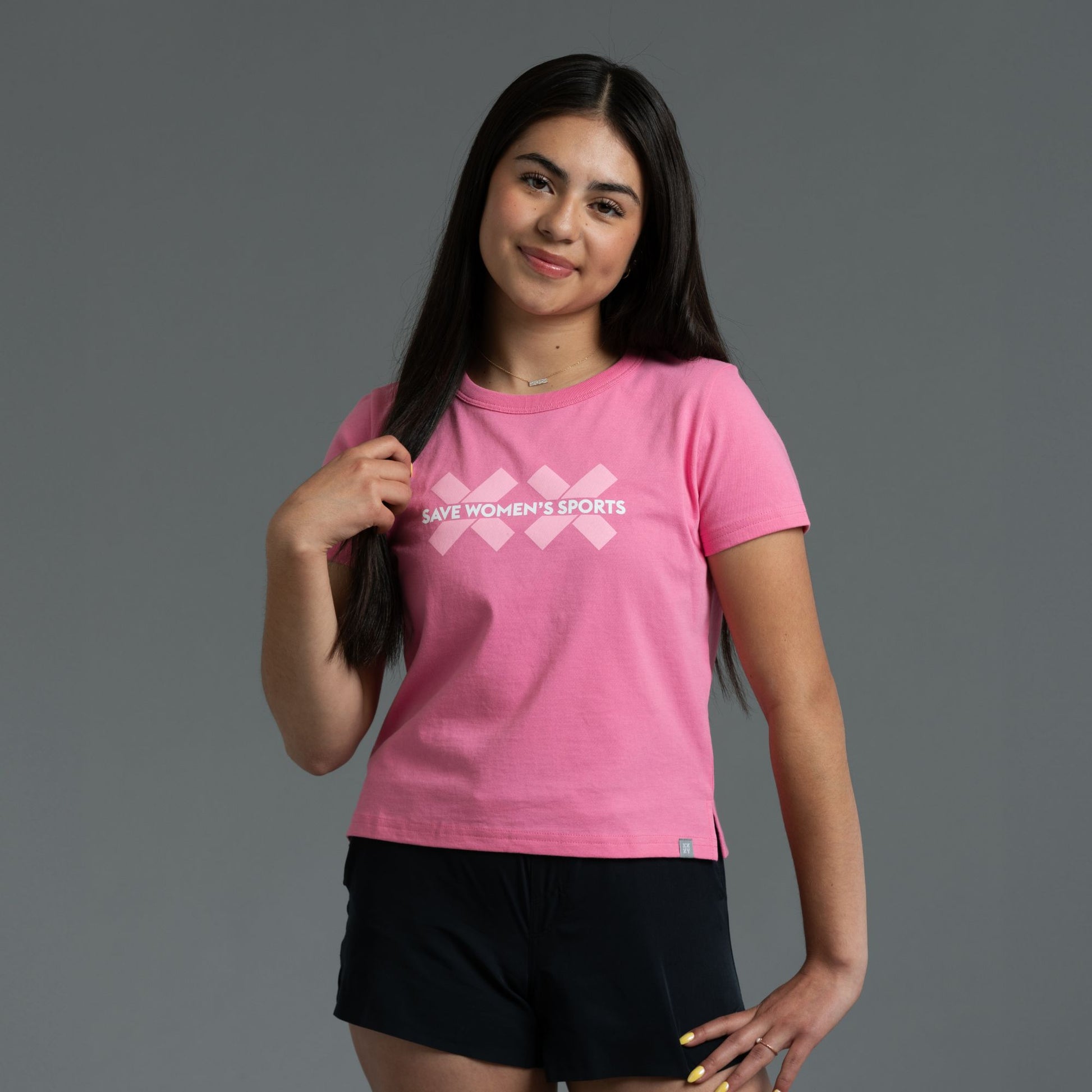 Athlete is 5'5" and is wearing size S